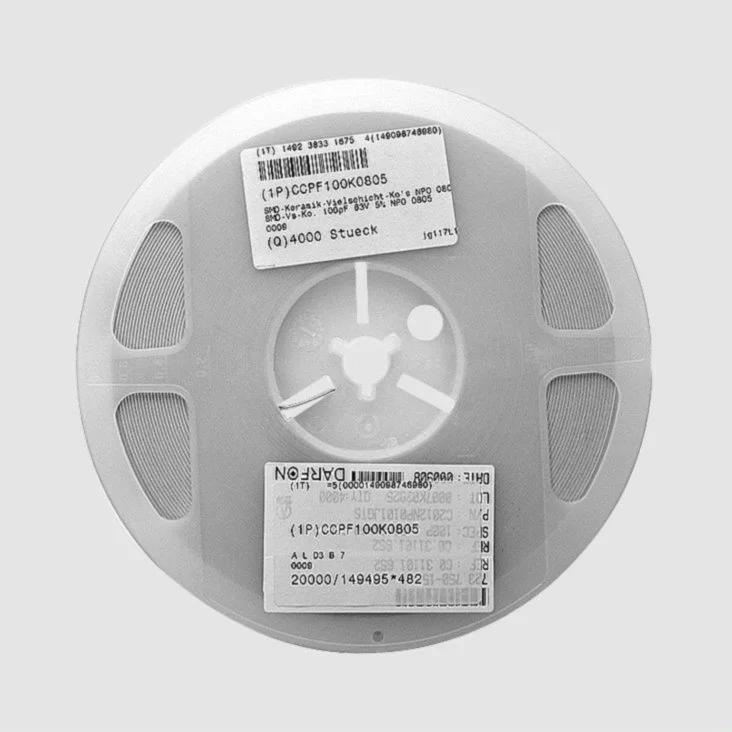[156116] SMD MLC Capacitor 82pF 50V 5% NPO 0805