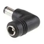 [156173] Adapter; Out: 5,5/2,1; Plug: straight; Input: 5,5/2,5 90¤ANGLE