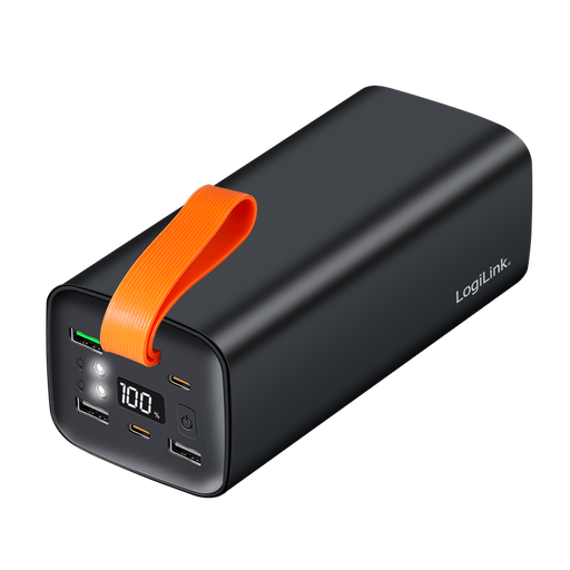 [160896] Powerbank 50.000 mAh, QC 3.0 & PD 3.0 100 W, sort