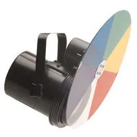 [28990] PAR-36 lampe med Farvehjul