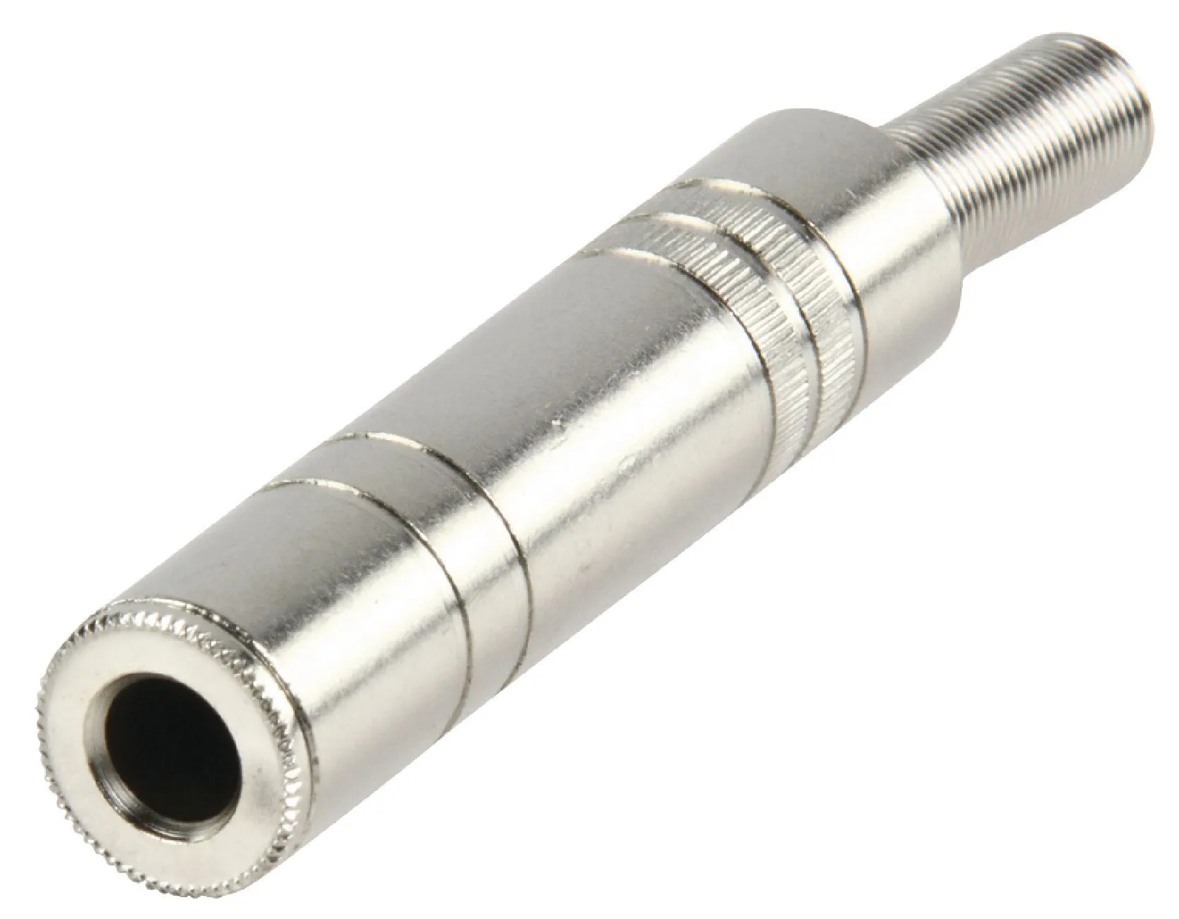 [29904] Jack 6,3 Stereo Hun Metal/Spring Sølv