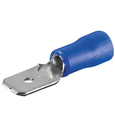 [30489] Terminal Flat Han 6,3mm Blue