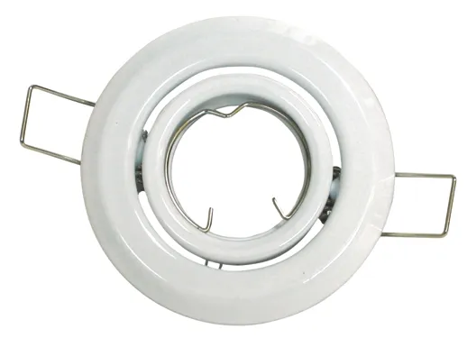 [31299] Halogen-lampe fatning MR11 hvid VIPBAR