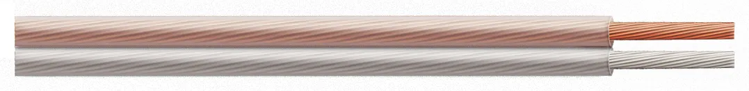 [31871] Højttalerkabel 2 x 0,75mm², transperant