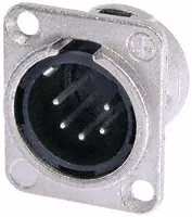 [49970] Neutrik 5-polet HAN XLR D-house for chassis