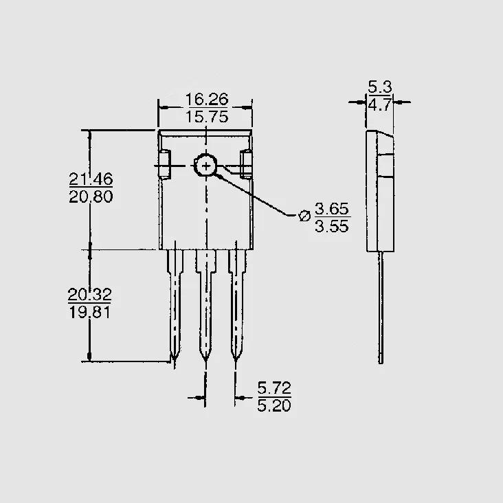 [78466] FRED 600V 60A 230W 35ns TO247AD