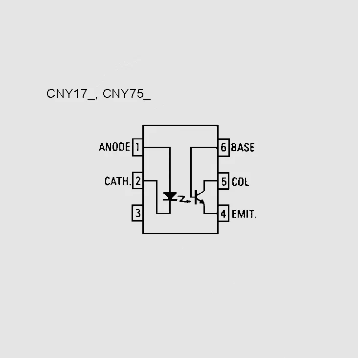 [79053] Optoc. 5,3kV 70V 100..200% DIP6