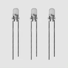 [79244] LED Diffuse Green 1,1mcd 60° 3mm
