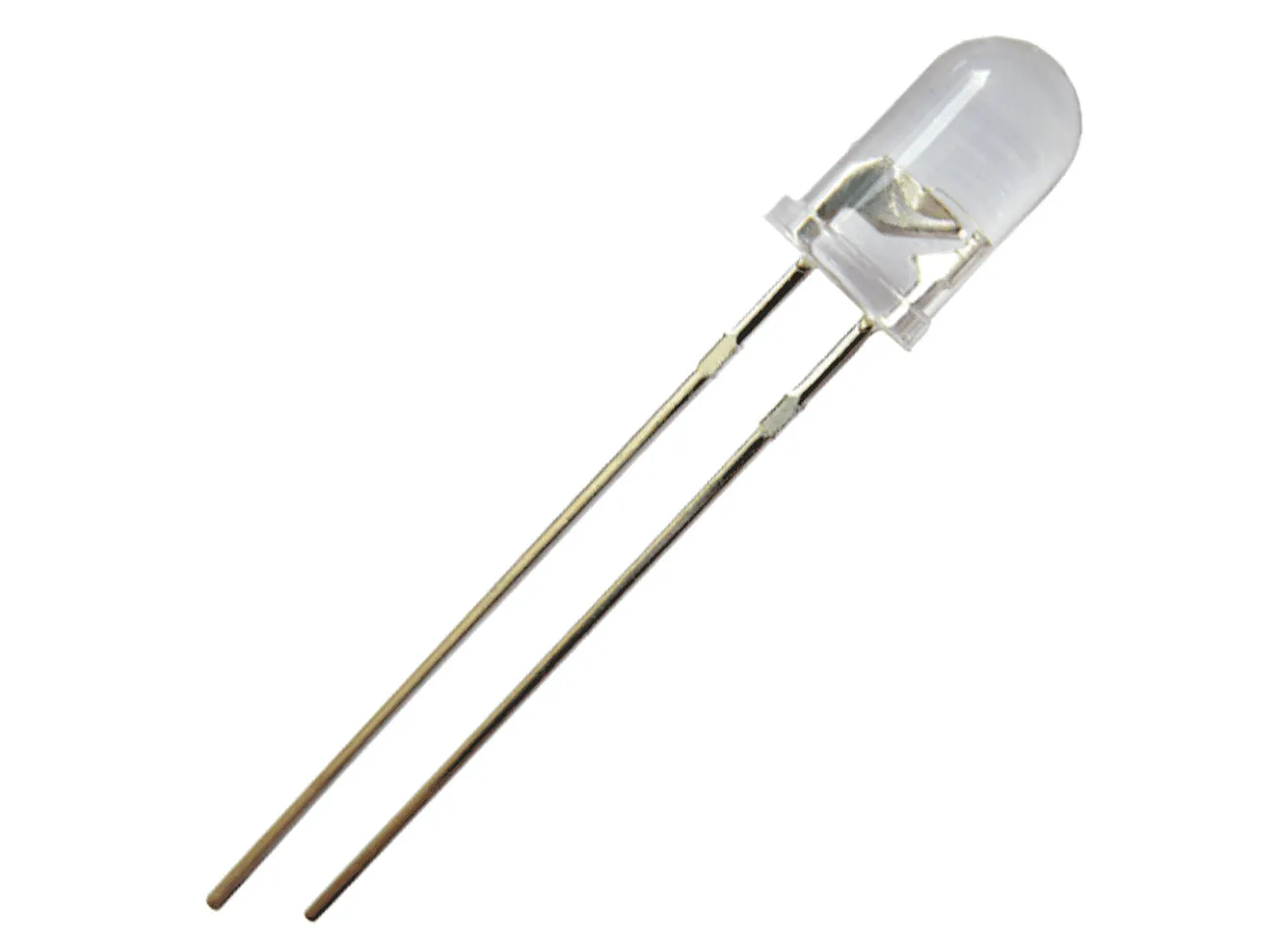 [79245] LED Water-clear Rødorange 60mcd 45° 3mm