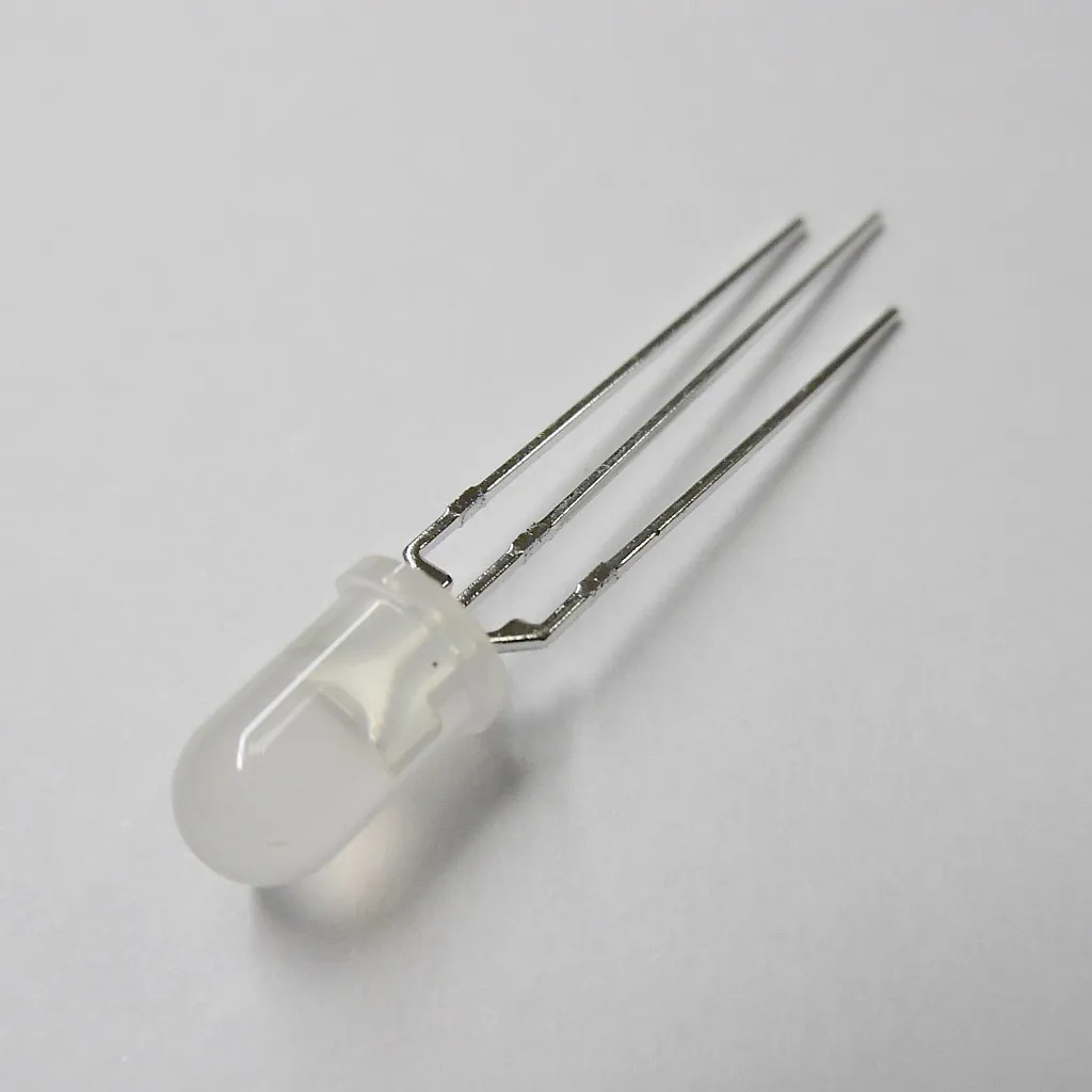 [79348] LED Diffuse Orange/Green 30&deg; 3Pin 5mm