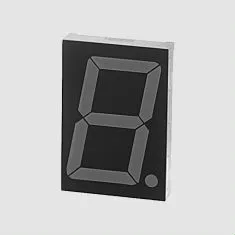 [79764] STORT 7-segment 57mm CA Red 10mcd