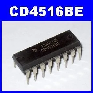[80001] 7 Segment Latch/Decoder/Driver DIP-16