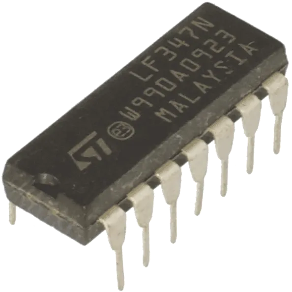 [81611] 4xOp-Amp JFET +-18V 13V/us DIP-14