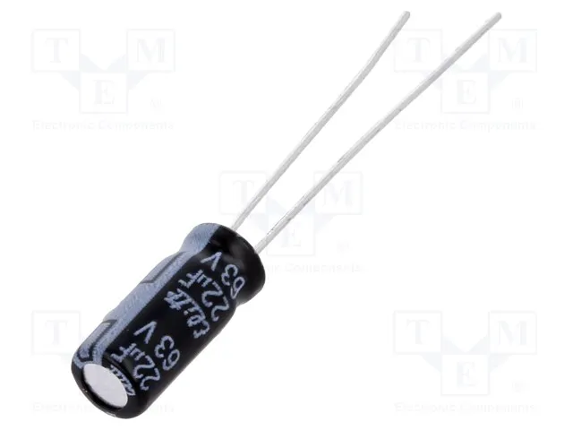 [85737] El-Capacitor 22µF/63V 5x11 P2