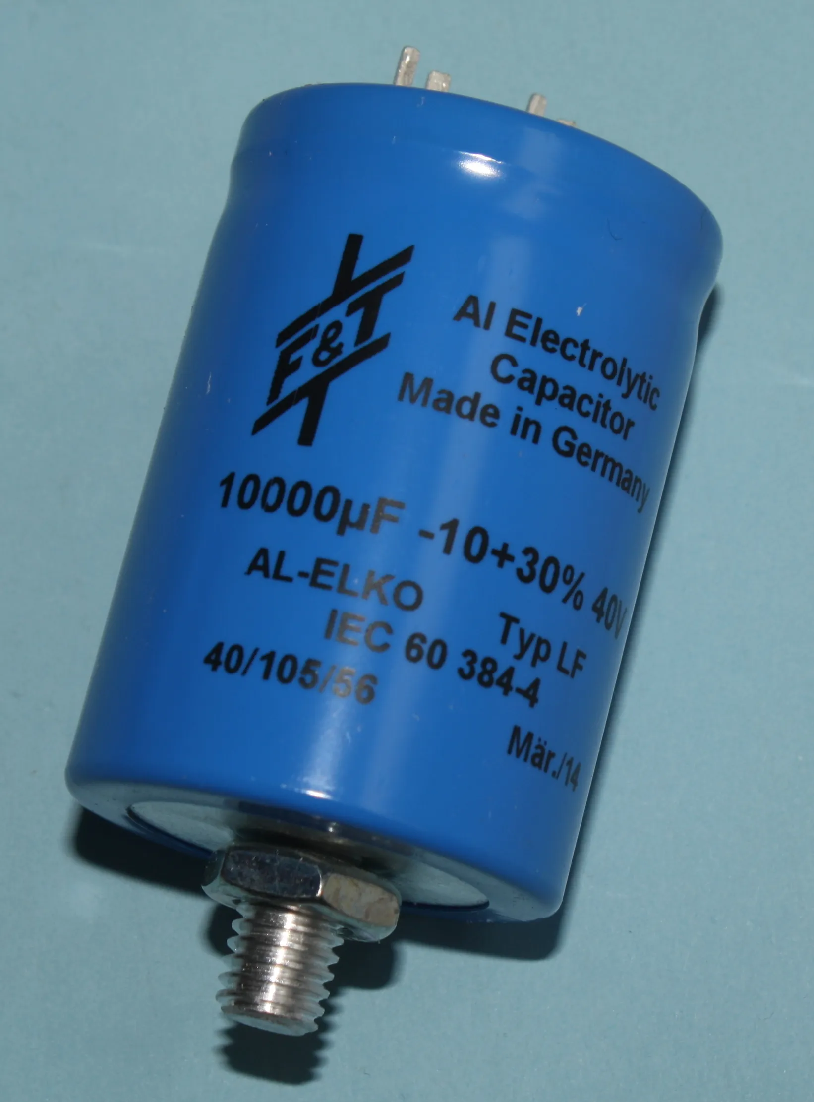[85856] El-Capacitor 10000µF/40V-P10 35x50mm