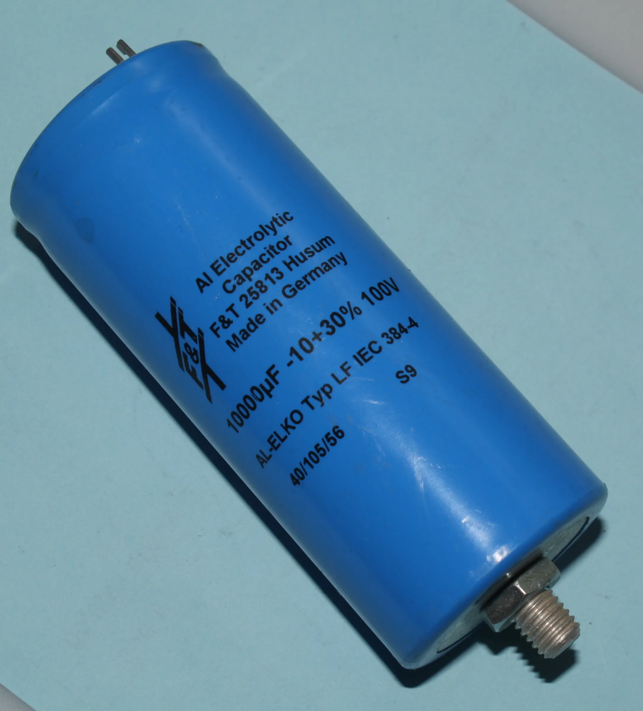 [85858] El-Capacitor 10000µF/100V-P20 40x95mm
