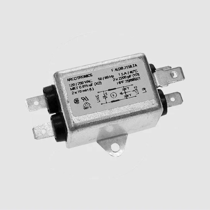 [86357] Line Filter Metal Case 6,5A