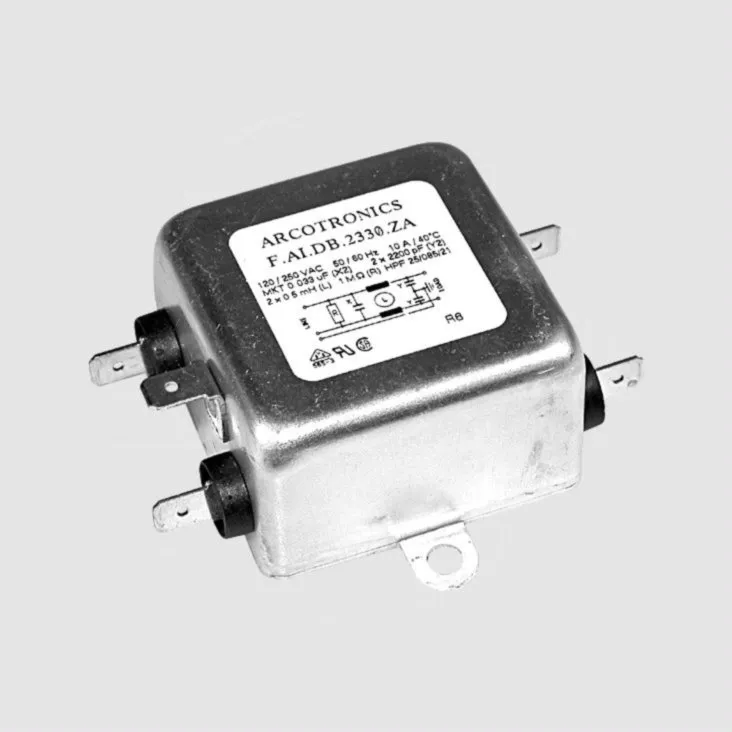 [86358] Line Filter Metal Case 10A