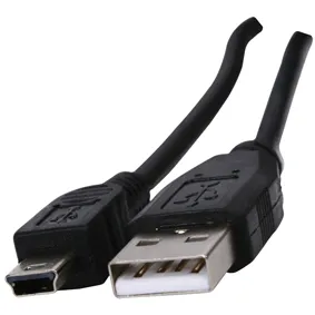 [95854] 2.0 High Speed USB A til 5-pins mini USB, 1,8 meter