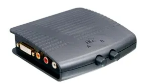 [95870] DVI + Audio switch, 2 porte