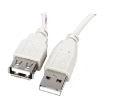 [96197] USB forlænger kabel, USB A-han -> USB A-hun, 5,0m
