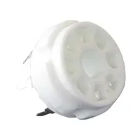 [96250] Rørsokkel 8-pin m/loddefane
