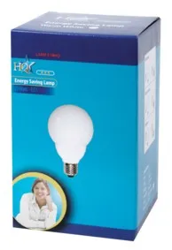 [97151] Energisparepære E27, 20W~100W, varm hvid
