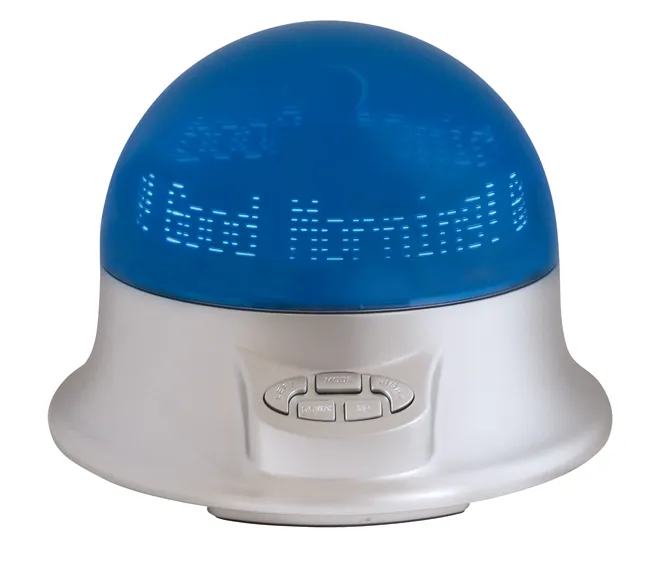 LED Message clock, blå | B2C
