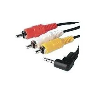 [97513] Minijack 4-pol - 3 x phono kabel 1,5m