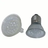 [97551] LED-lampe i MR 16 hus, E14 sokkel, 20 LED, hvid