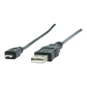 [110807] USB A male - USB micro A male cable 2M