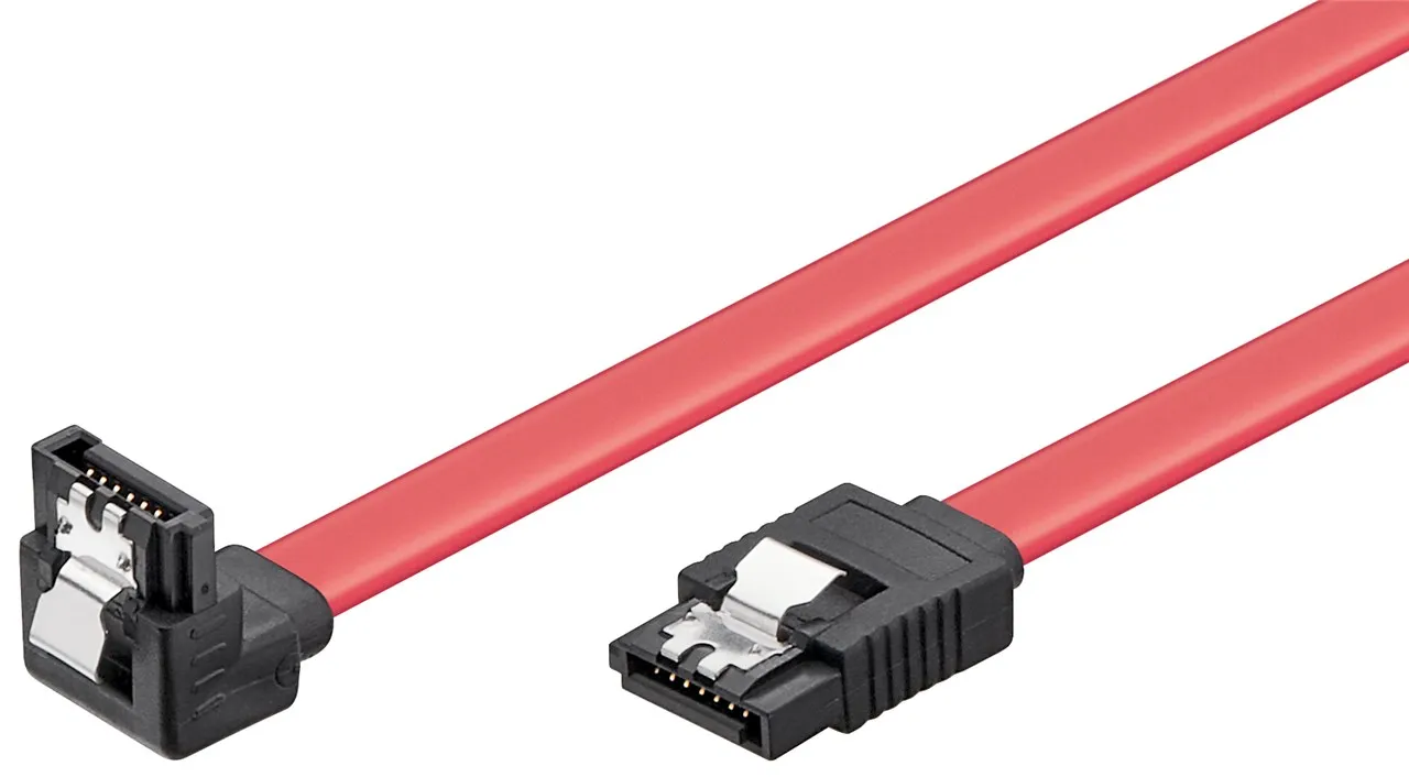 [111203] SATA kabel, L-type > 90°, 0.50m