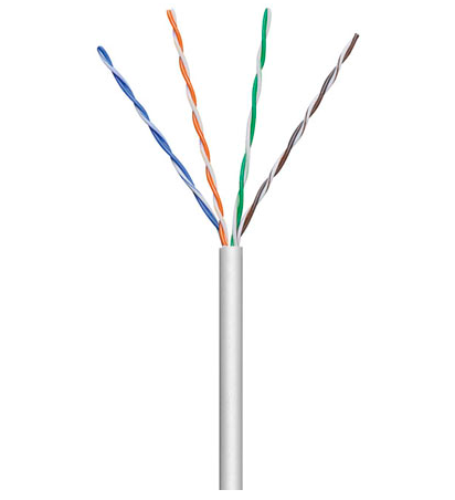 [111418] Cat6 Netværkskabel, UTP,Stranded- Rulle med 305 meter