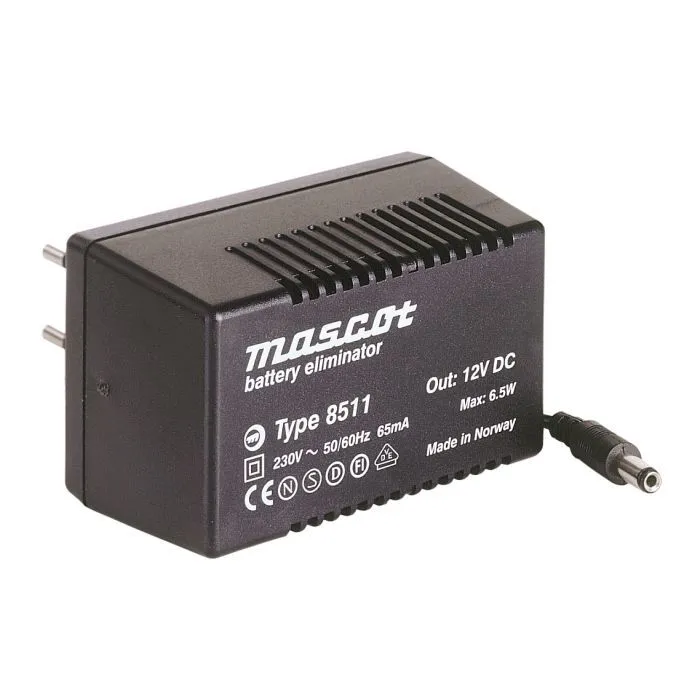 [111473] Strømforsyning 12V 540mA ustabiliseret