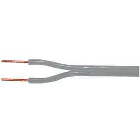 [111827] kabel 2 x 0,35mm², grå