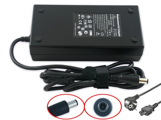 [112251] Uoriginal Dell PA-15 strømforsyning 19,5V  7,7A (5,0*7,4mm)