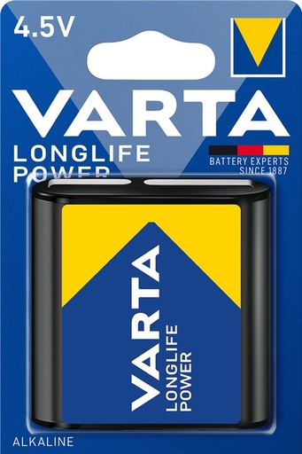 [112395] Batteri Alkaline, 4,5V