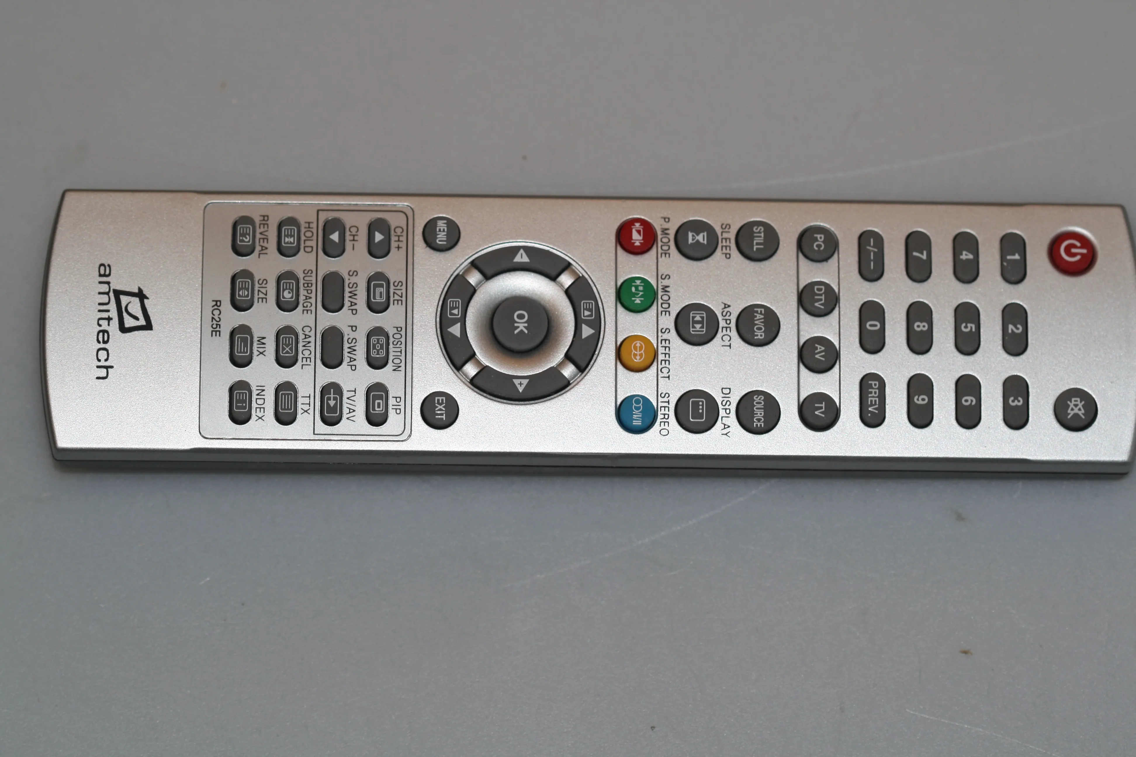 [112443] Amitech RC25E original fjernbetjening