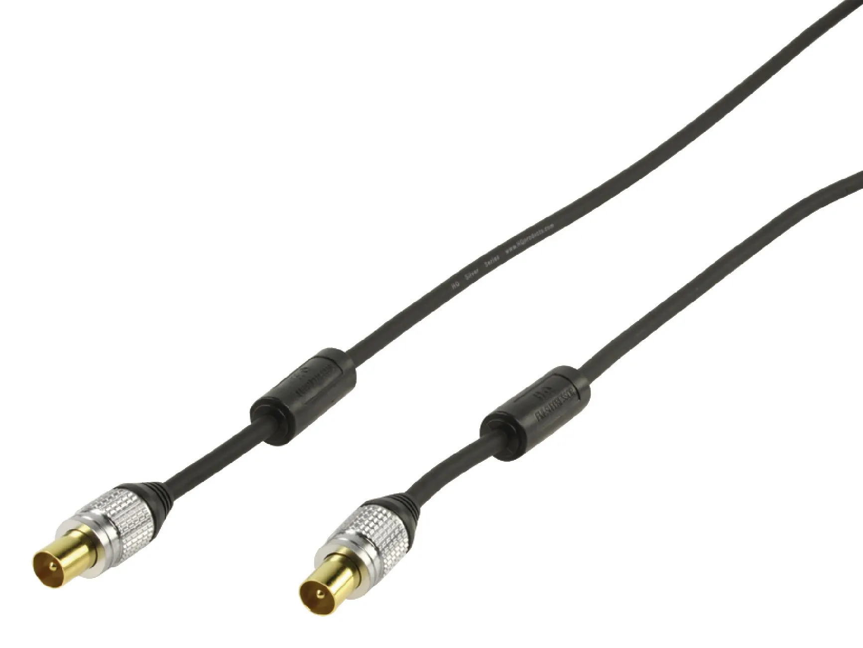 [113015] HQ HIGH END COAXIAL CABLE, 10m Han-Han