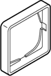 [113399] LK Fuga ramme 50 1 modul GRÅ