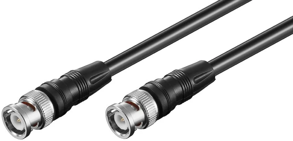 [113411] BNC-kabel 1m 50R RG58 Han/Han SORT