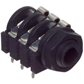 [113848] 6,3MM STEREO HUN med afbryder NEUTRIK