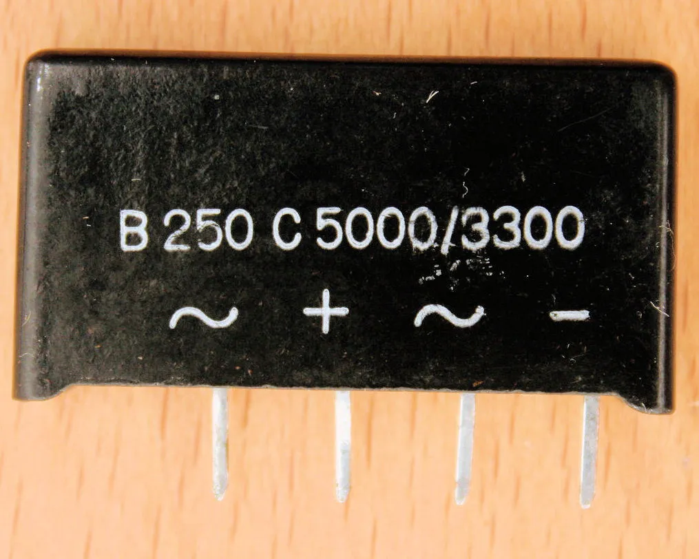 [114636] Bridge Rect. 5A 250V
