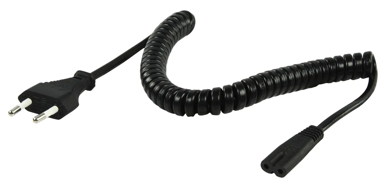 [114660] Euro Cable 1,5 m. 8-tal stik, SPIRAL