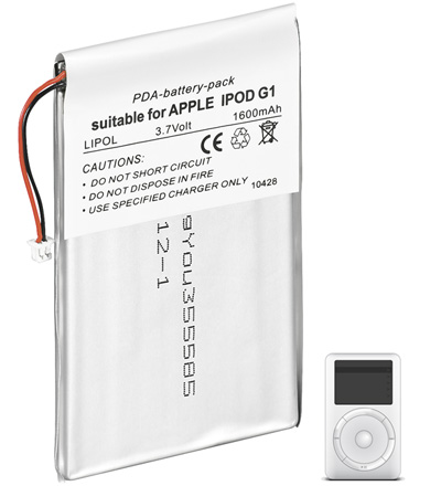 [114934] MP3 for IPOD-1/-2   1600MAH LIPOL