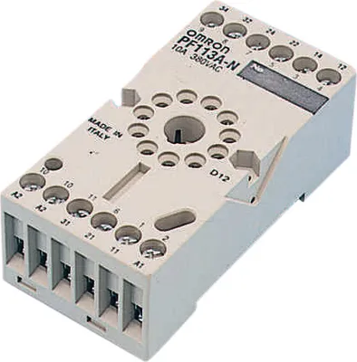 [115072] DIN Rail Sokkel OMRON for 11-pol relæ