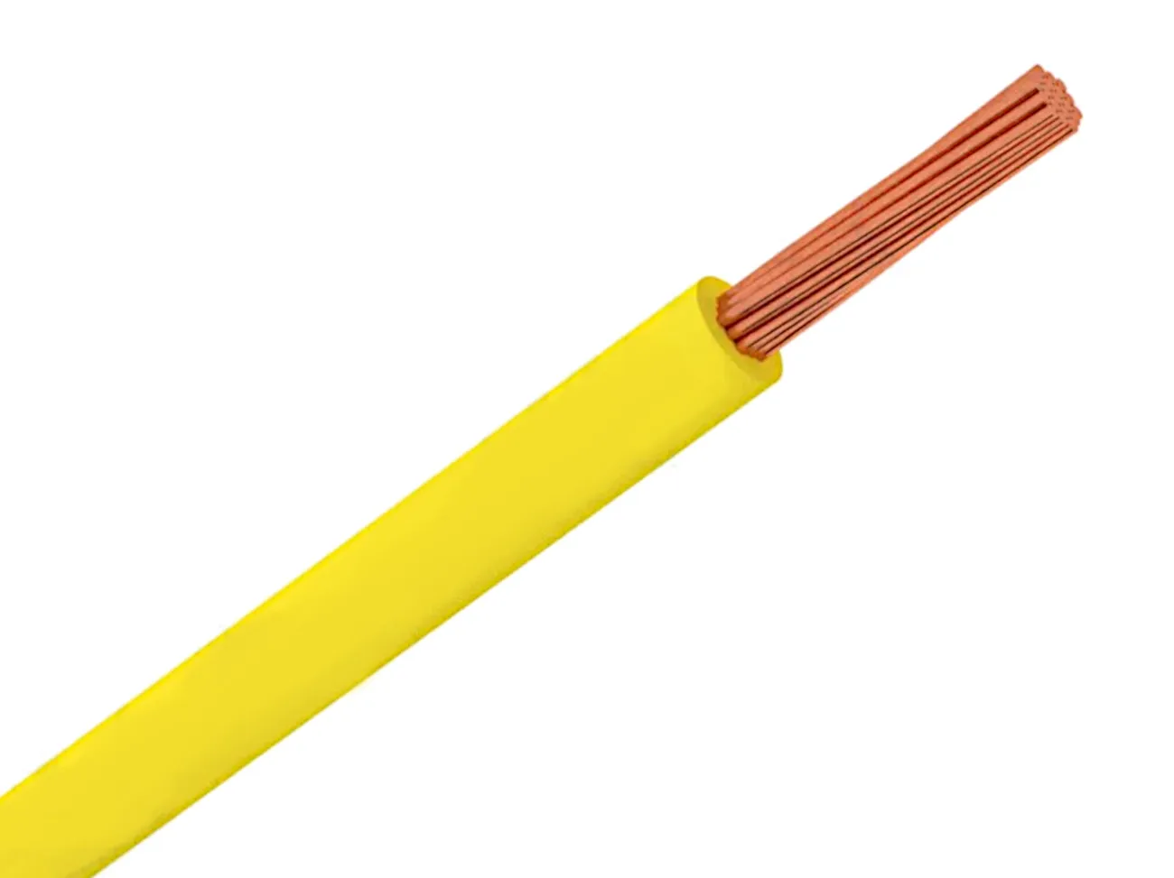 [115115] PVC-Ledning, H07V-K, 2,5mm², gul