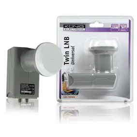 [115870] KÖNIG 0.6 DB TWIN LNB
