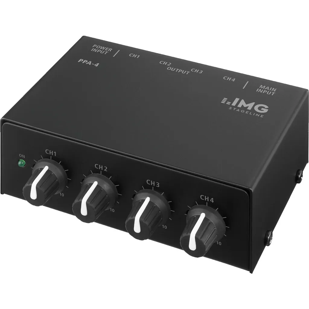 [116228] Hovedtelefonforstærker, 4 separate udgange