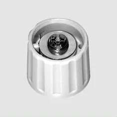 [87090] Knob 21/6mm Mat grå